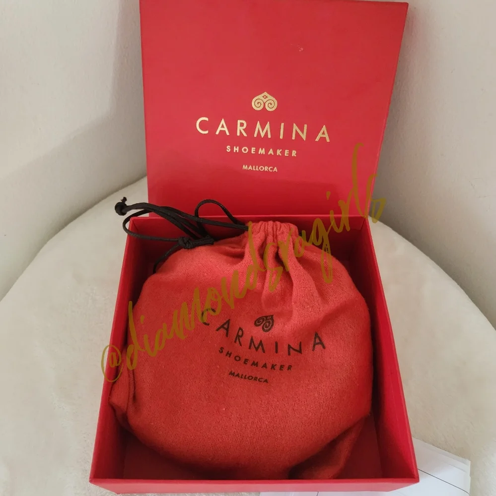 CARMINA Shoemaker Mens Cordovan Leather Belt Black Sz. 38/95 35MM New In Box